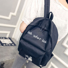 Men Women Backpack Canvas Printing backpack For Girl Bag School Backpacks Bag Mochila Mulheres Satchel Bag ILML