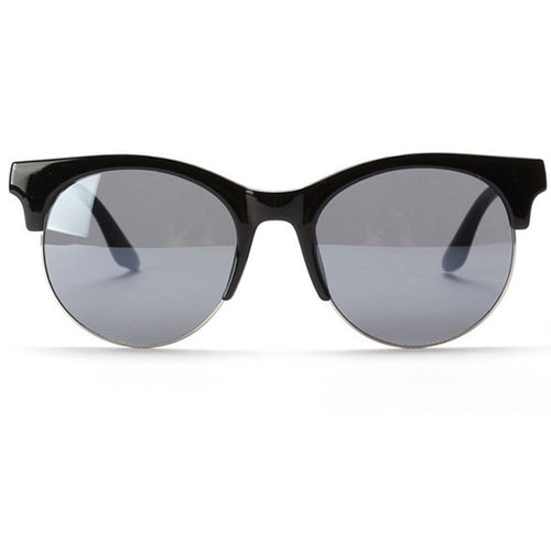Men Women Unisex Round Sunglasses Plastic Frame Eyeglasses Half Rim Punk Brand Designer Eyewear ILML