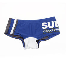 Men's Swimwear Boxers Color Matching Mens Trunks Nylon Suit Beachwear Homme ILML