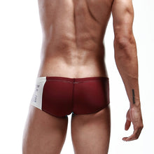 Men's Swimwear Boxers Color Matching Mens Trunks Nylon Suit Beachwear Homme ILML