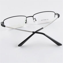 Mens Eyewear Metal Frame Half Rim Designer Men Clear Lenyopia Eye Glasses Frame PY6 ILML