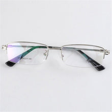 Mens Eyewear Metal Frame Half Rim Designer Men Clear Lenyopia Eye Glasses Frame PY6 ILML