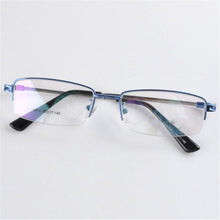 Mens Eyewear Metal Frame Half Rim Designer Men Clear Lenyopia Eye Glasses Frame PY6 ILML