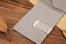 Mens Leather Magic Credit Card ID Holder Money Clip Wallet ILML