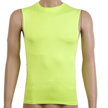 Mens Sleeveless Compression Vest Skin Tank Tops Tights Fitness Base Layer Top Shirt  ILML