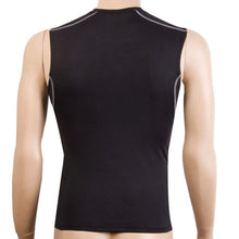Mens Sleeveless Compression Vest Skin Tank Tops Tights Fitness Base Layer Top Shirt  ILML