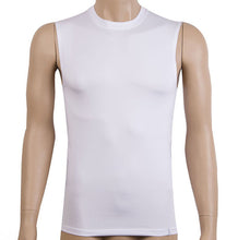 Mens Sleeveless Compression Vest Skin Tank Tops Tights Fitness Base Layer Top Shirt  ILML