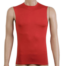 Mens Sleeveless Compression Vest Skin Tank Tops Tights Fitness Base Layer Top Shirt  ILML