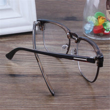 Mens Womens Clear Lens Plastic Nerd Geek Glasses Eyeglasses Goggles Leopard PY6 ILML