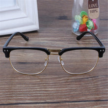 Mens Womens Clear Lens Plastic Nerd Geek Glasses Eyeglasses Goggles Leopard PY6 ILML
