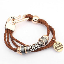 Mens Wrap Multilayer Leather Bracelet Braided Rope Jewelry Accessories P18 ILML