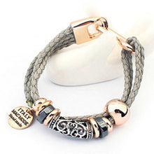 Mens Wrap Multilayer Leather Bracelet Braided Rope Jewelry Accessories P18 ILML