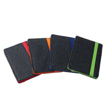 Mens transverse Faux Leather Magic Credit Card Money Clip ILML