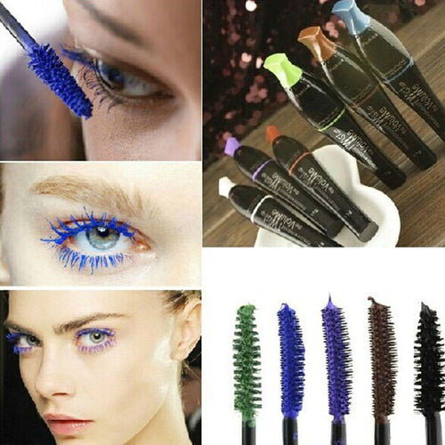 Multi-Color Cosmetics Long Fiber Curl Mascara Eyelash Extension Grower Makeup  ILML