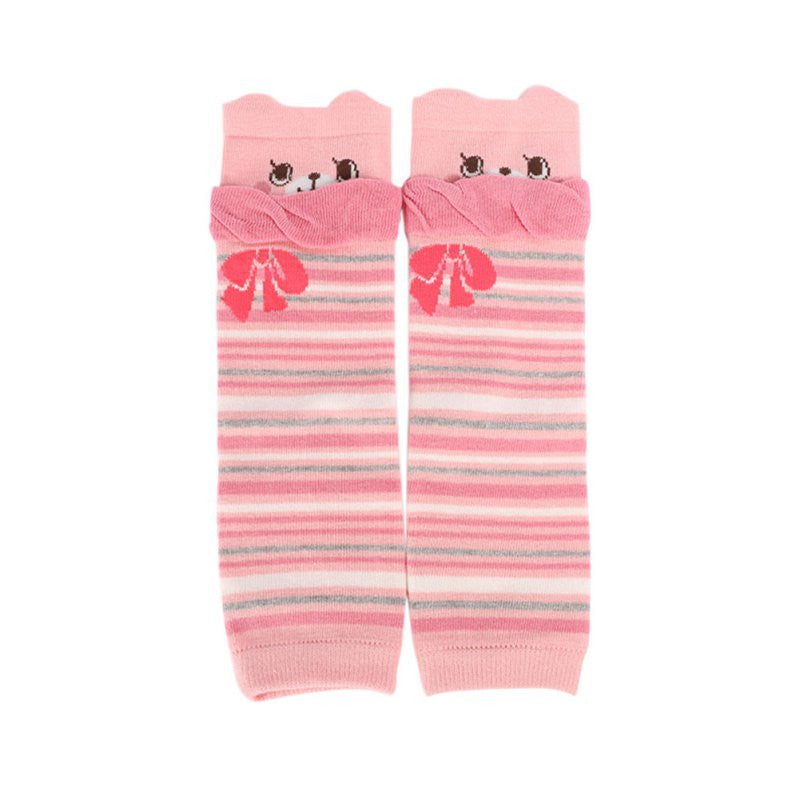 Multi-Colors Baby Girls Arm Leg Warmers Kids Sweet Patterns Socks Legging  ILML
