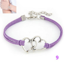Multi-style Hmade Bracelets Anchor Rudder Design Owl Leaf Bird Compass Love Heart For Women Men Alloy Wrap Charms Bracelet ILML