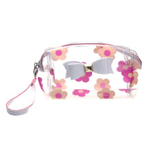 Multifunctional Cosmetic Hbag Clear Flower Waterproof Storage Makeup Bags Zipper Travel Hbag  ILML
