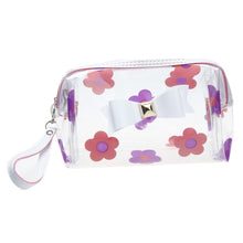 Multifunctional Cosmetic Hbag Clear Flower Waterproof Storage Makeup Bags Zipper Travel Hbag  ILML