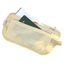 Multifunctional Bag Casual Waist Pack Bag Waist Belt Zip Pouch Phone Belt Security Bag ILML