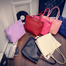 Multifunctional Women Hbag Shoulder Bag Tote Case Large-capacity Purse Leather Messenger pouch ILML
