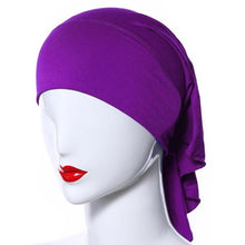Muslim Headscarf Women Soft Comfortable Inner Hijab Caps Islamic Underscarf Hats PY3 ILML