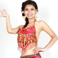 Ruffle Wrap Top Belly Dance Choli Gypsy Indian Costume Tribal Club Dress 10 Colors ILML