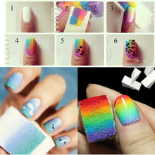 Nail Art Sponges Stamping Polish Template Transfer Manicure DIY Tool ILML