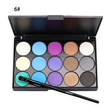 Natural 15 Colors Long Lasting Pearly Eyeshadow Palette Eye Shadow Make Up Set Professional Colors Cosmeticaquiagem PE3 ILML