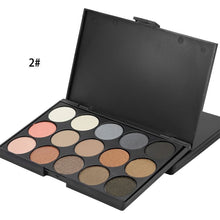 Natural 15 Colors Long Lasting Pearly Eyeshadow Palette Eye Shadow Make Up Set Professional Colors Cosmeticaquiagem PE3 ILML