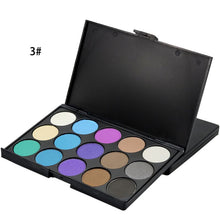 Natural 15 Colors Long Lasting Pearly Eyeshadow Palette Eye Shadow Make Up Set Professional Colors Cosmeticaquiagem PE3 ILML