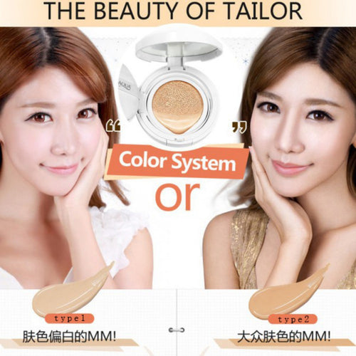 Natural Sunscreen Concealer Moisturizing Foundation Makeup Bare Air Cushion BB Cream 15g Whitening ILML
