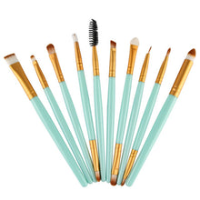 10pcss Pro Beauty Eye Shadow Eyeliner Cosmetic Makeup Brush Brushes Set Tool ILML