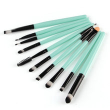 10pcss Pro Beauty Eye Shadow Eyeliner Cosmetic Makeup Brush Brushes Set Tool ILML