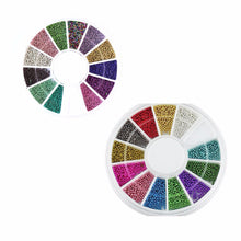 12 Colors Glitter Mix Color UV Gel Nail Art Acrylic Set ILML