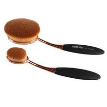 2pcss Powder Makeup Foundation Brush Blend Tools Oval Makeup Cosmetic Cream Puff Powder Blush Make Up Brushes ILML