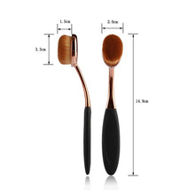 2pcss Powder Makeup Foundation Brush Blend Tools Oval Makeup Cosmetic Cream Puff Powder Blush Make Up Brushes ILML