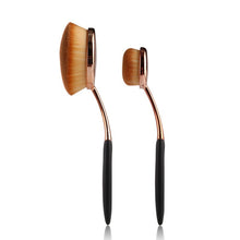 2pcss Powder Makeup Foundation Brush Blend Tools Oval Makeup Cosmetic Cream Puff Powder Blush Make Up Brushes ILML