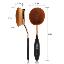 2pcss Powder Makeup Foundation Brush Blend Tools Oval Makeup Cosmetic Cream Puff Powder Blush Make Up Brushes ILML