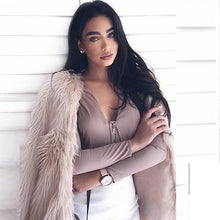 Arrival Warm Women Import Coat Fur Vest High-Grade Faux Fur Coat Fox Fur Long Vest Plus Size S-XXXL  ILML