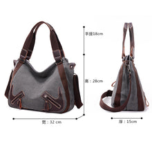 Canvas Bag Women Hbags Patchwork Large Tote Women Shoulder Bag Hbag Sac Femme Casual Bolsos Mujer ILML