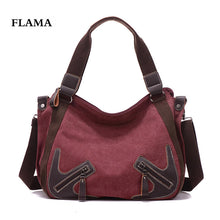 Canvas Bag Women Hbags Patchwork Large Tote Women Shoulder Bag Hbag Sac Femme Casual Bolsos Mujer ILML