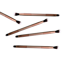 Makeup Eye Powder Foundation Eyeshadow Flawless Blending Double-Ended Eye Shadow Brush Tool ILML