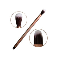 Makeup Eye Powder Foundation Eyeshadow Flawless Blending Double-Ended Eye Shadow Brush Tool ILML