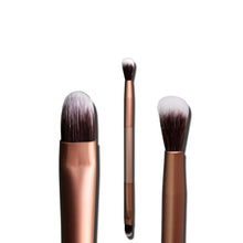 Makeup Eye Powder Foundation Eyeshadow Flawless Blending Double-Ended Eye Shadow Brush Tool ILML