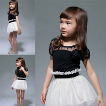 Kids Girls Clothing Sets Dress Princess Tutu Dresses Flower Baby Lace Gauze One-Piece  ILML