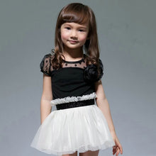 Kids Girls Clothing Sets Dress Princess Tutu Dresses Flower Baby Lace Gauze One-Piece  ILML
