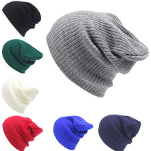 Knitting Beanies Hat Solid Color Warm Soft Skullies Beanie Knit Cap Hats Knitted Caps For Men Women ILML