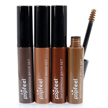 4 Color Eyebrow Mascara Dye Cream Tint Gel Brush Waterproof Beauty Makeup Tool ILML