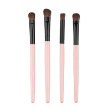 4pcss Professional Eye Brushes Set Eyeshadow Foundation Mascara Blending Pencil Brush Makeup Tool Cosmetic Black Popular ILML