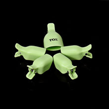 5Pcs Toenail Soak Off Clip Caps Gel Nail Art Tips Reusable Clamp Remover ILML